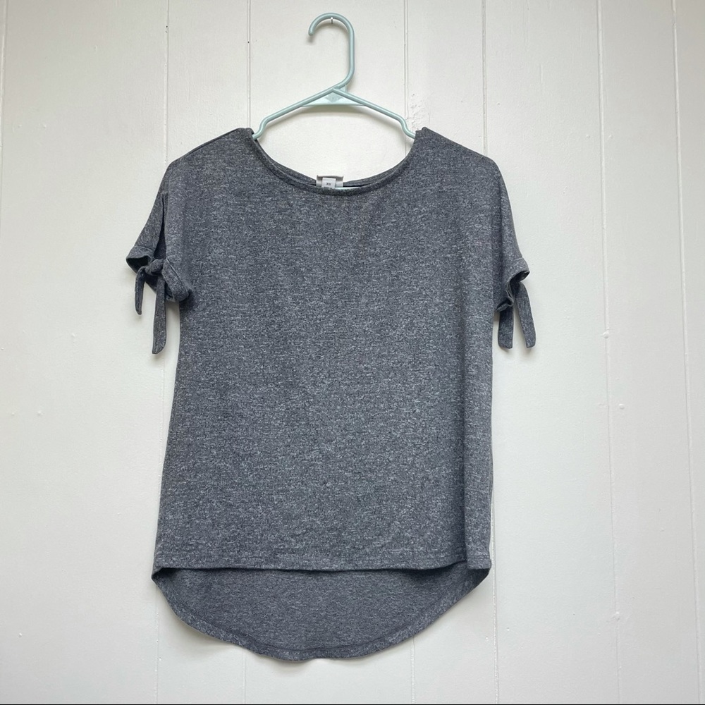 A New Day Greg Sleeve Tie Tee Shirt